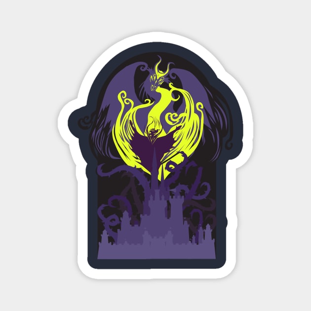 Maleficent! Magnet by PepUp