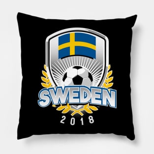 Sweden Soccer 2018 Pillow