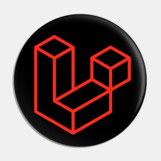 Laravel Framework Logo Pin