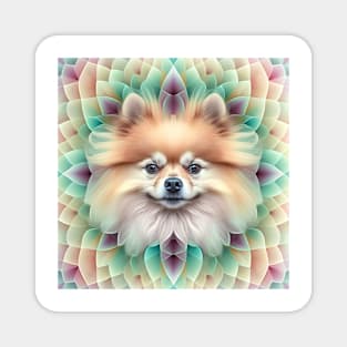 A Fractal Design of A Pomeranian Magnet