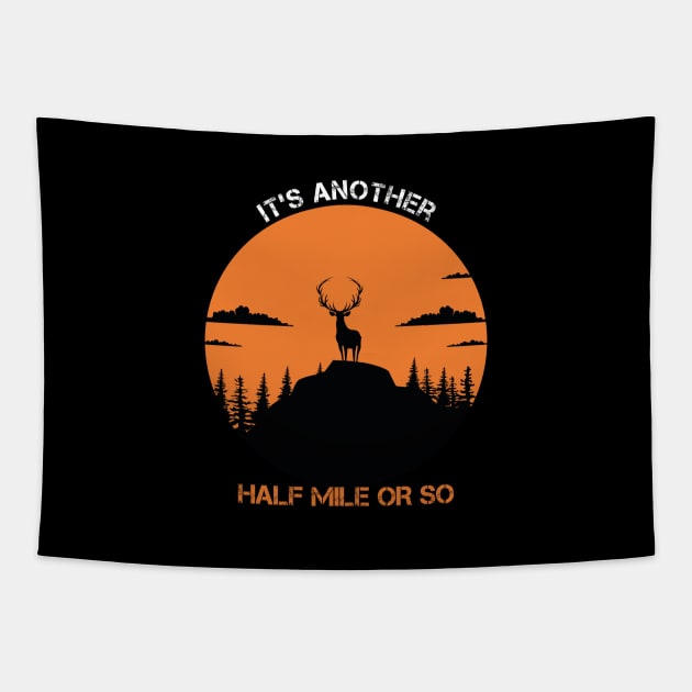 it's Another Half Mile Or So Tapestry by Coolthings