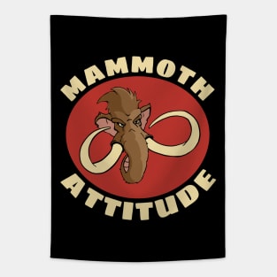 Woolly Mammoth Pun Mammoth Attitude Graphic Tapestry