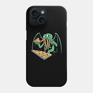 Cthulhu pizza Phone Case