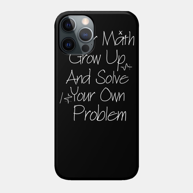 Math Subject - Math - Phone Case