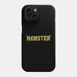 Monster green Phone Case