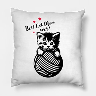 Cat Mom Pillow