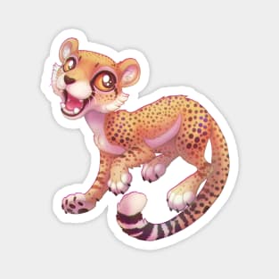 Cheery Cheetah Magnet