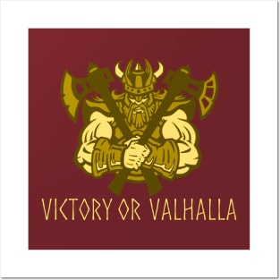 Victory Valhalla Art Print for Sale by danshollerds