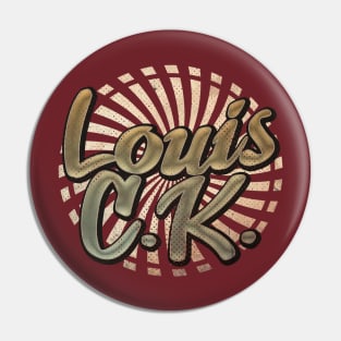 Art Drawing L CK (Louis C.K) Pin