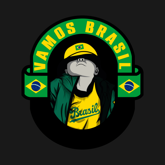 brazil world cup by lounesartdessin