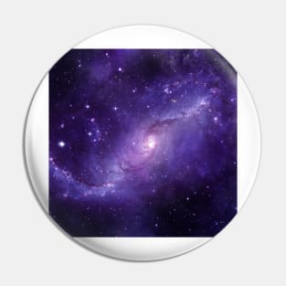 Purple Galaxy Pin