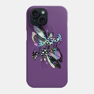 Duality Mantises - Rainbow Phone Case