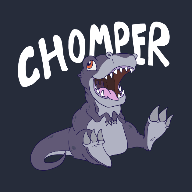 Chomper the baby Sharp Tooth by sky665