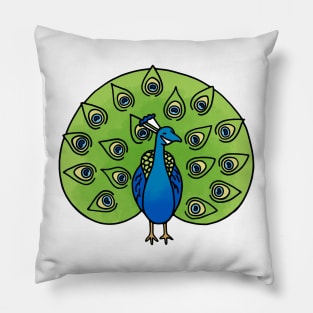 Peacock Pillow