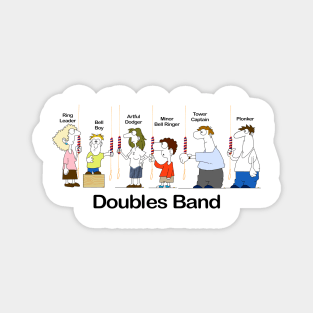 Bell Ringing Doubles Band Magnet