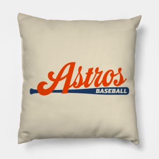 Astros Baseball Bat Pillow