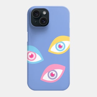 Big Pastel Eyes Phone Case