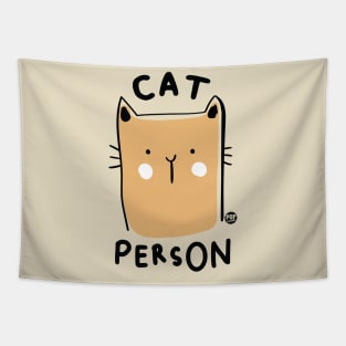 cat person Tapestry