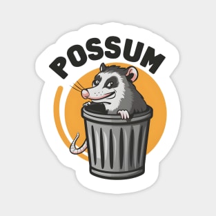 City Slicker Possum Magnet