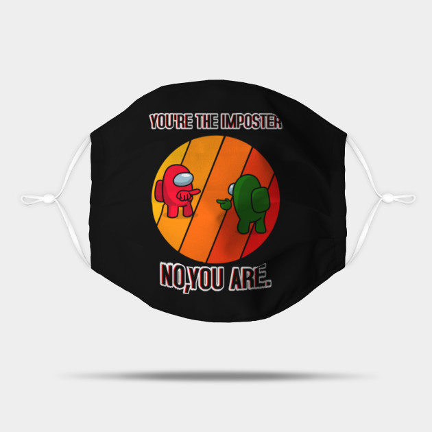 Among Us Spiderman Pointing Imposter Meme Among Us Memes Mask Teepublic