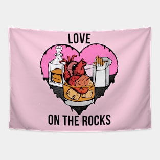 Love on the Rocks Tapestry