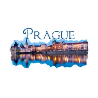 Prague: Evening Skyline T-Shirt