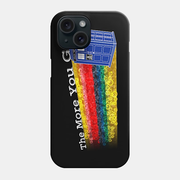 The More You Go Phone Case by Nazonian