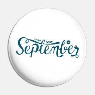 September Pin