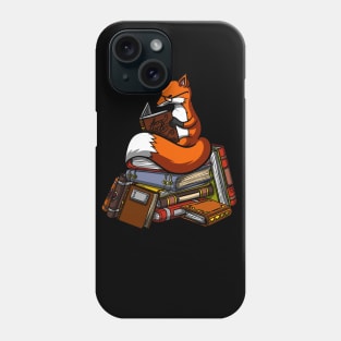 Fox Reading Book Phone Case