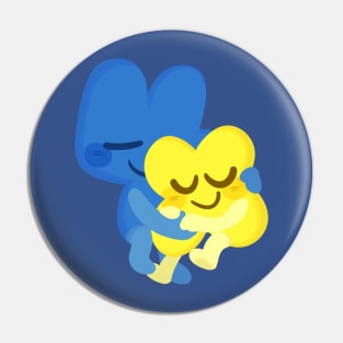 Four and X (Battle for BFDI) Pin