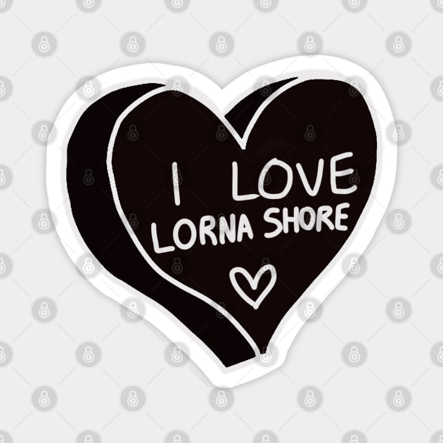 Lorna Shore Fan Art Magnet by ROLLIE MC SCROLLIE