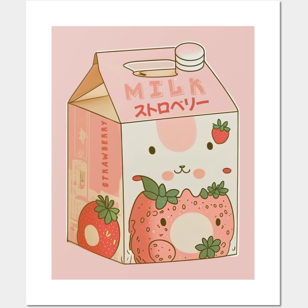 Compare prices for Japanese Otaku Anime Cute Strawberry Milk Cat across all  Amazon European stores