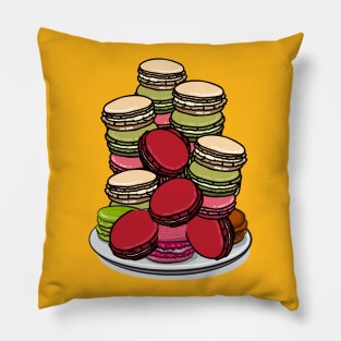 Rainbow Macarons Pillow