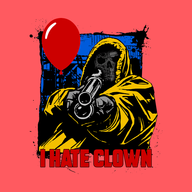 REVENGE TO THE CLOWN by theanomalius_merch