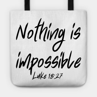 bible verse logo Tote