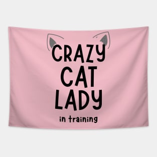 Crazy cat lady shirt | Funny gift idea Tapestry