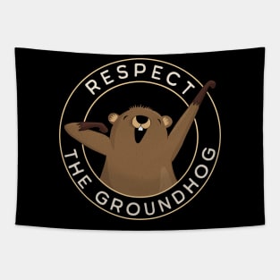 Groundhog day Tapestry