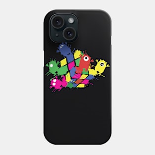 Cube Monsters2 Phone Case