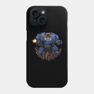 Pugtron: The Fierce War Robot Pug Phone Case