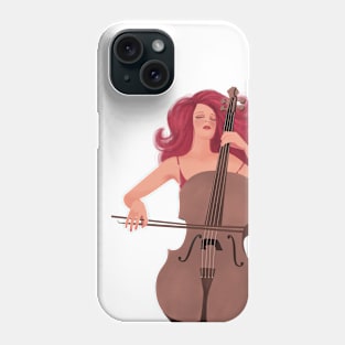 Playing Cello Phone Case