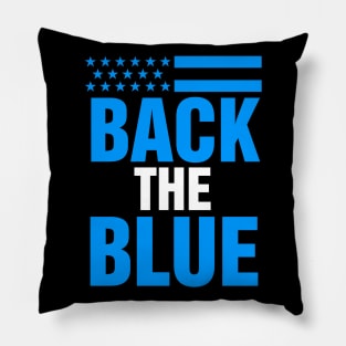 Back The Blue Pillow