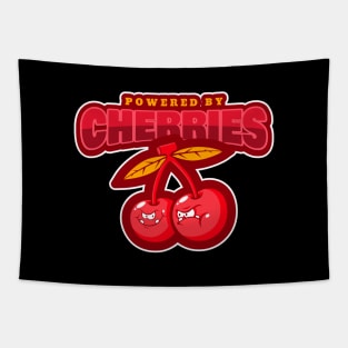 Powered By Cherries Tapestry