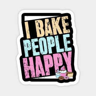 I bake people happy Magnet