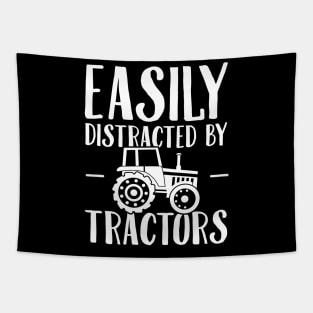 Easily distracted by tractors Tapestry