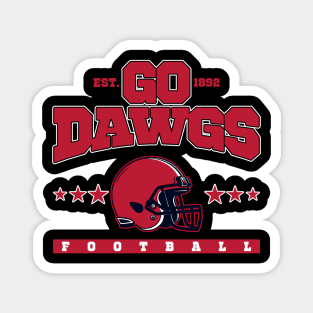 Go Dawgs Shirt Georgia Bulldogs football Magnet