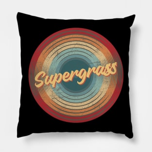 supergrass vintage circle Pillow