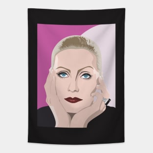 Greta Garbo Tapestry