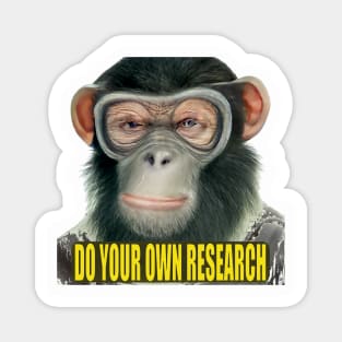 Funny DYOR Bored Ape Crypto Meme Magnet