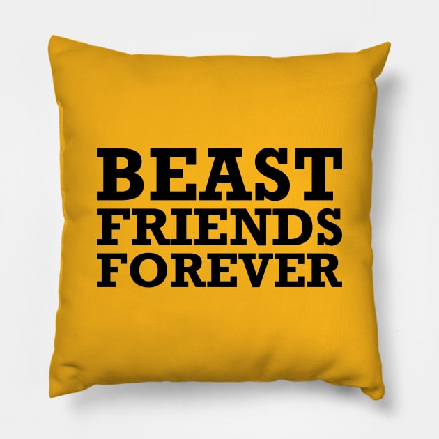 BEST FRIENDS FOREVER Pillow by Fransisqo82