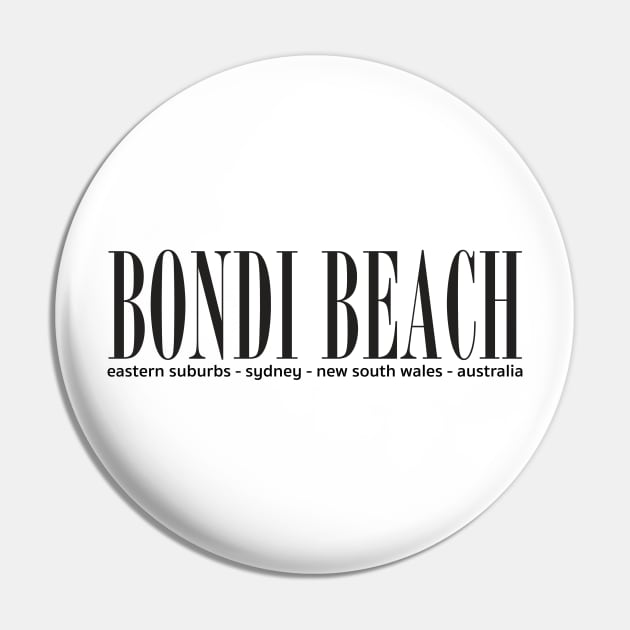 Bondi Beach Address Pin by downundershooter